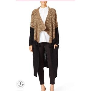 Thakoon Edition Fringe Open Knit Cardigan Sz: S EUC‎